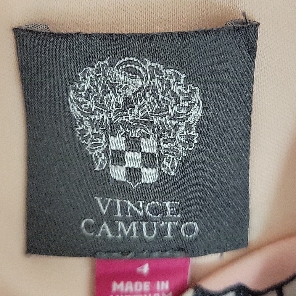Vince Camuto Women's Pink Floral Scuba Sheath Dress, Sz 4. New With Tags - Picture 6 of 8